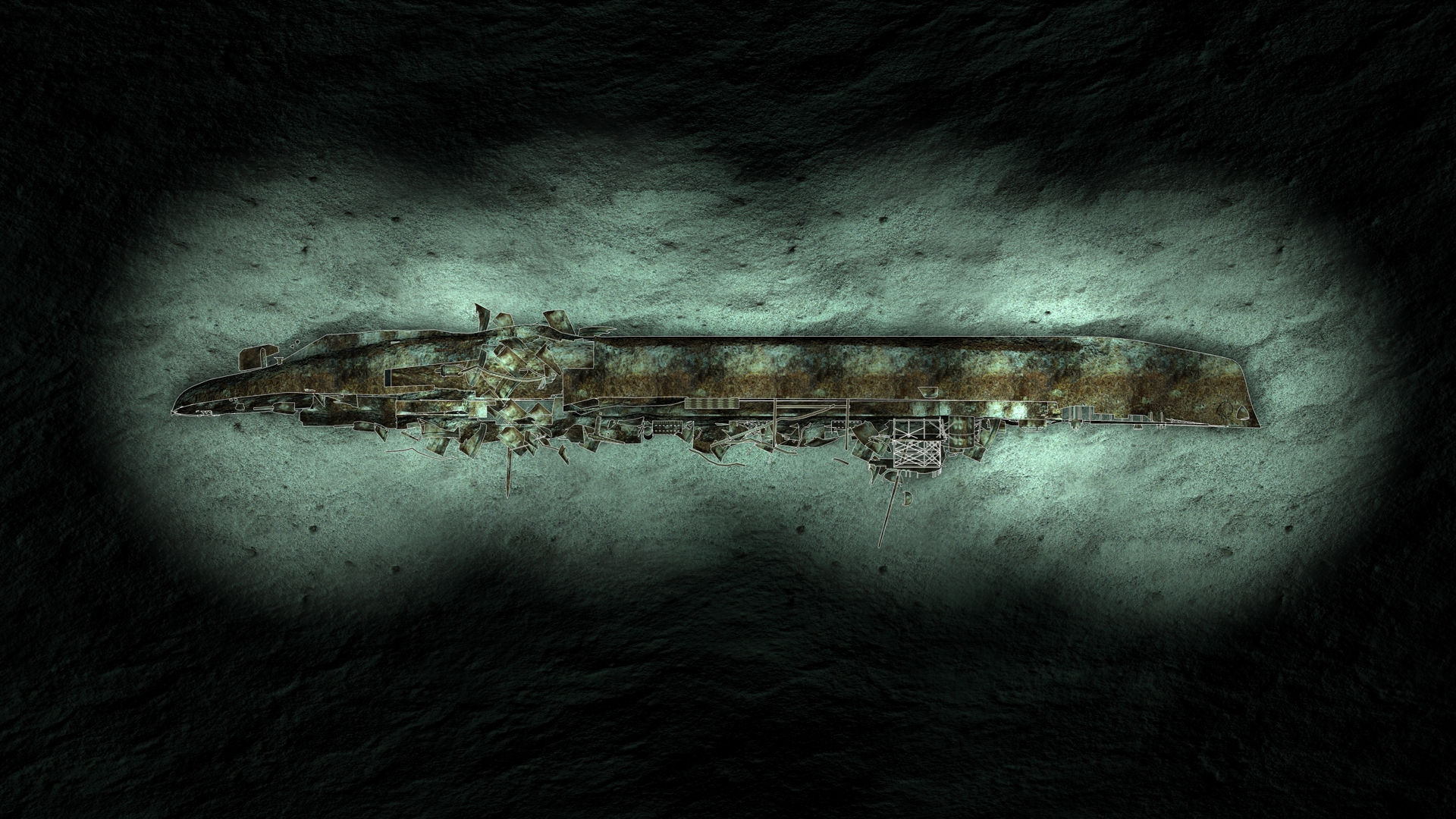 wreck plan view